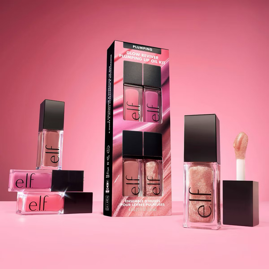 elf Glow Reviver Plumping Lip Oil Gift Set