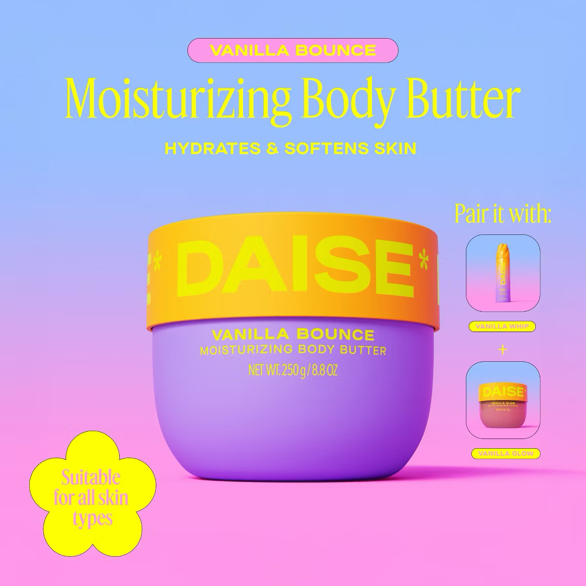 DAISE Body Butter - Vanilla Bounce