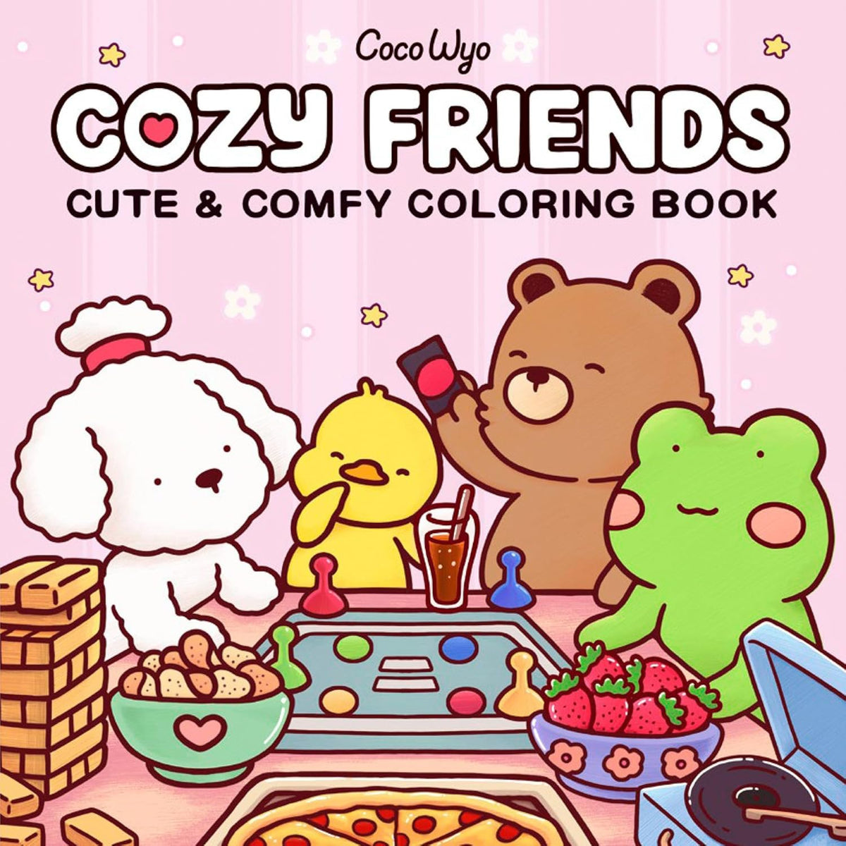 Cozy Friends Coco Wyo Coloring Book