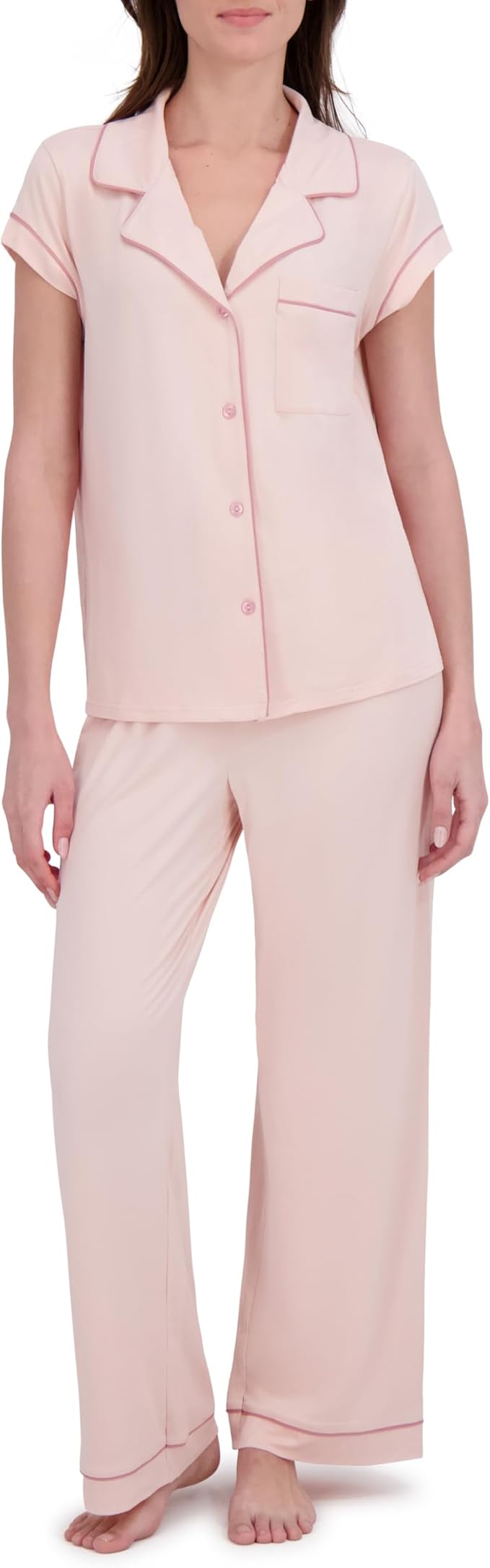 Pijama Rosada de Pantalón