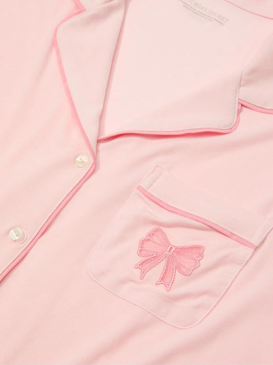 Victoria's Secret Modal Soft Bow Short Pajama Set