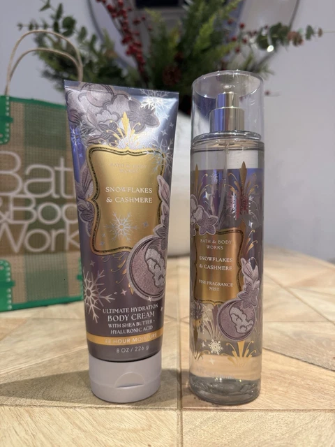 Set 2pcs Snowflakes & Cashmere