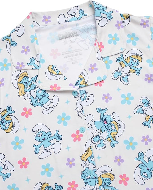 Pijama de Short Pitufina