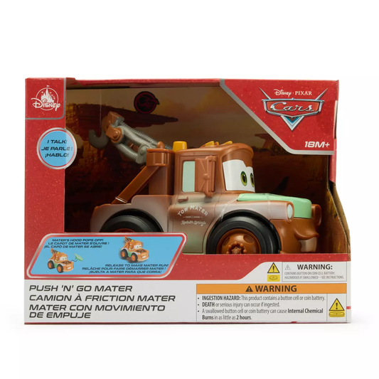 Mater Push 'N' Go Talking Vehicle – Cars