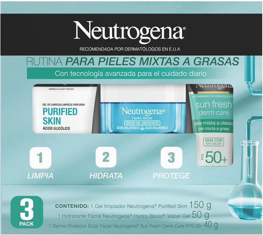 Neutrogena Pack Rutina de Piel mixta a grasa