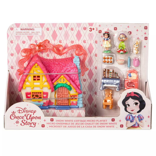 Snow White Cottage Micro Play Set – Snow White and the Seven Dwarfs