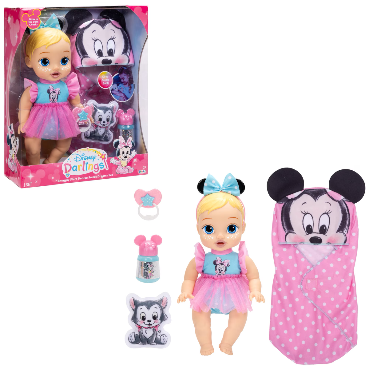 Disney Darlings Muñeca Bebé Minnie Mouse