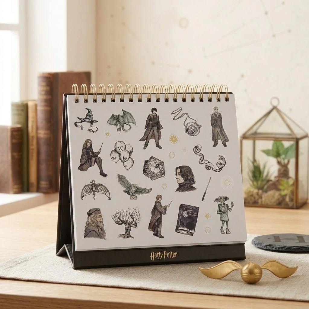 Calendario de Escritorio 2027 Harry Potter