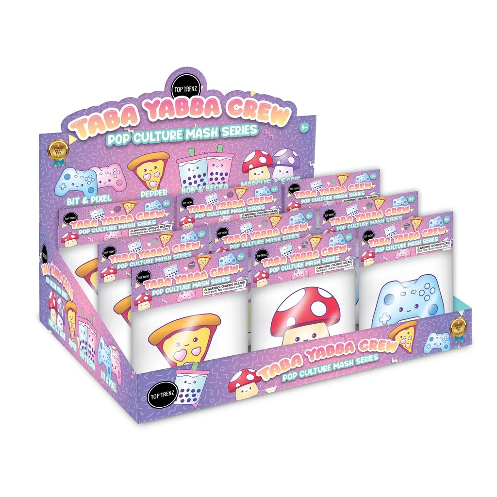 Taba Yabba Crew- Pop Culture Red Mushroom Squishy