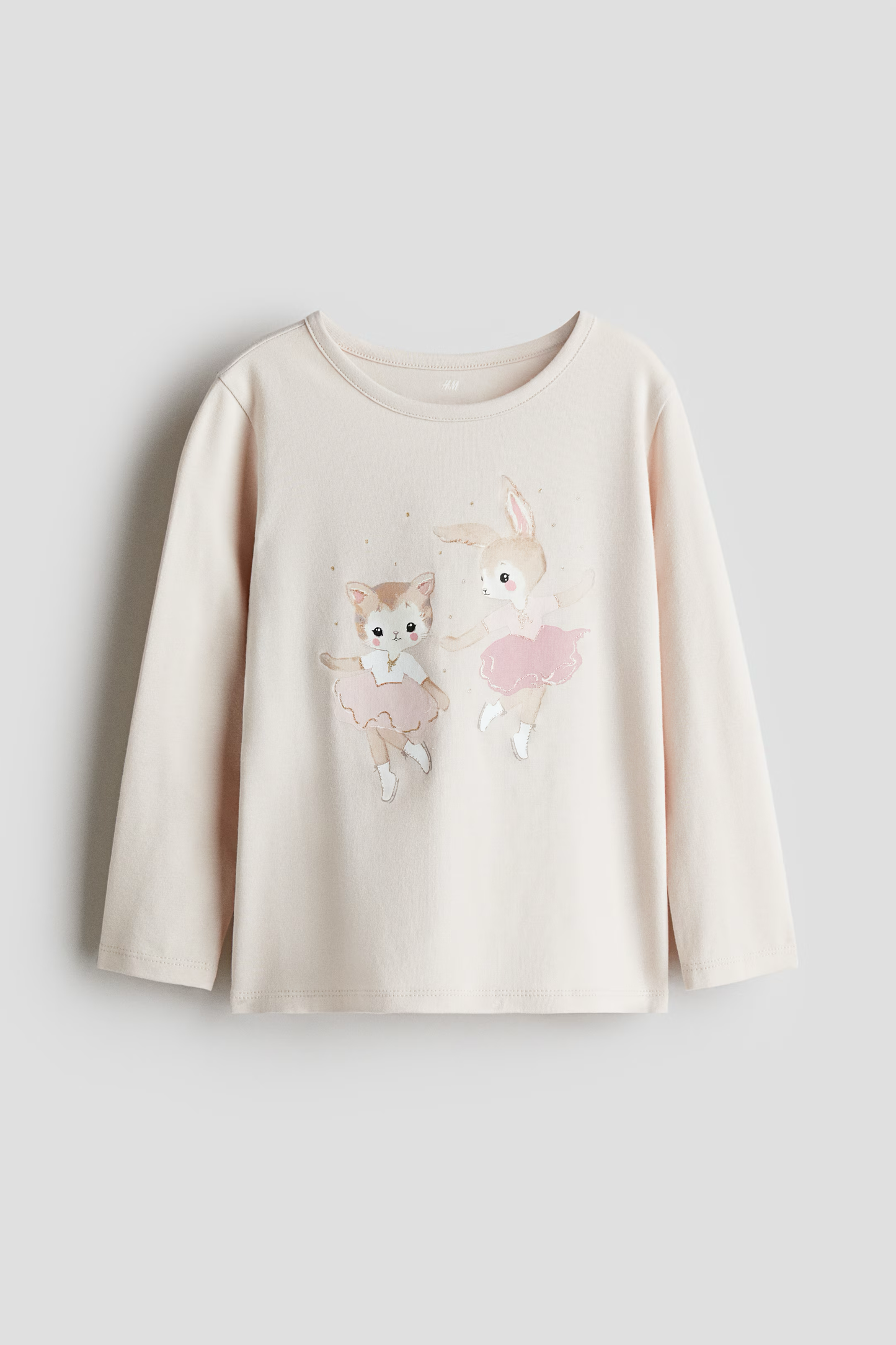 HM BALLERINAS PRINTED JERSEY TOP