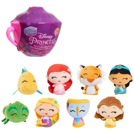 Disney Princess Mini Teacup Capsule Plush: Character Plush Doll