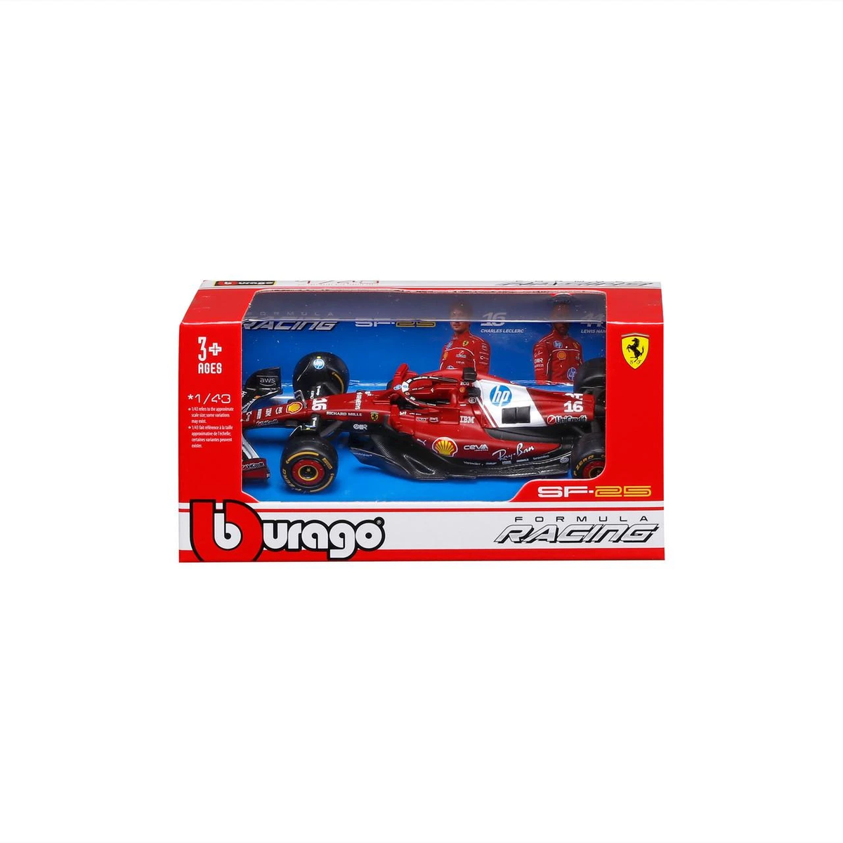 Burago 1/43 Ferrari SF25 Formula 1