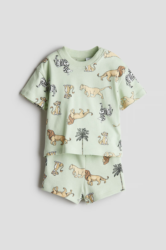 HM 2-PIECE PRINTED SET THE LION KING 🦁