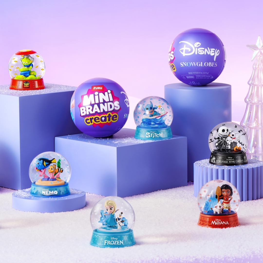 Zuru Mini Brands Mini Snow Globe Disney Capsule