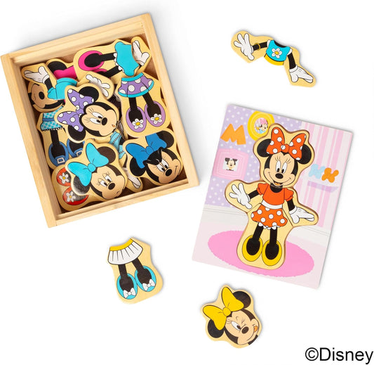 Melissa & Doug Disney Minnie Mouse Dress-Up Puzzle