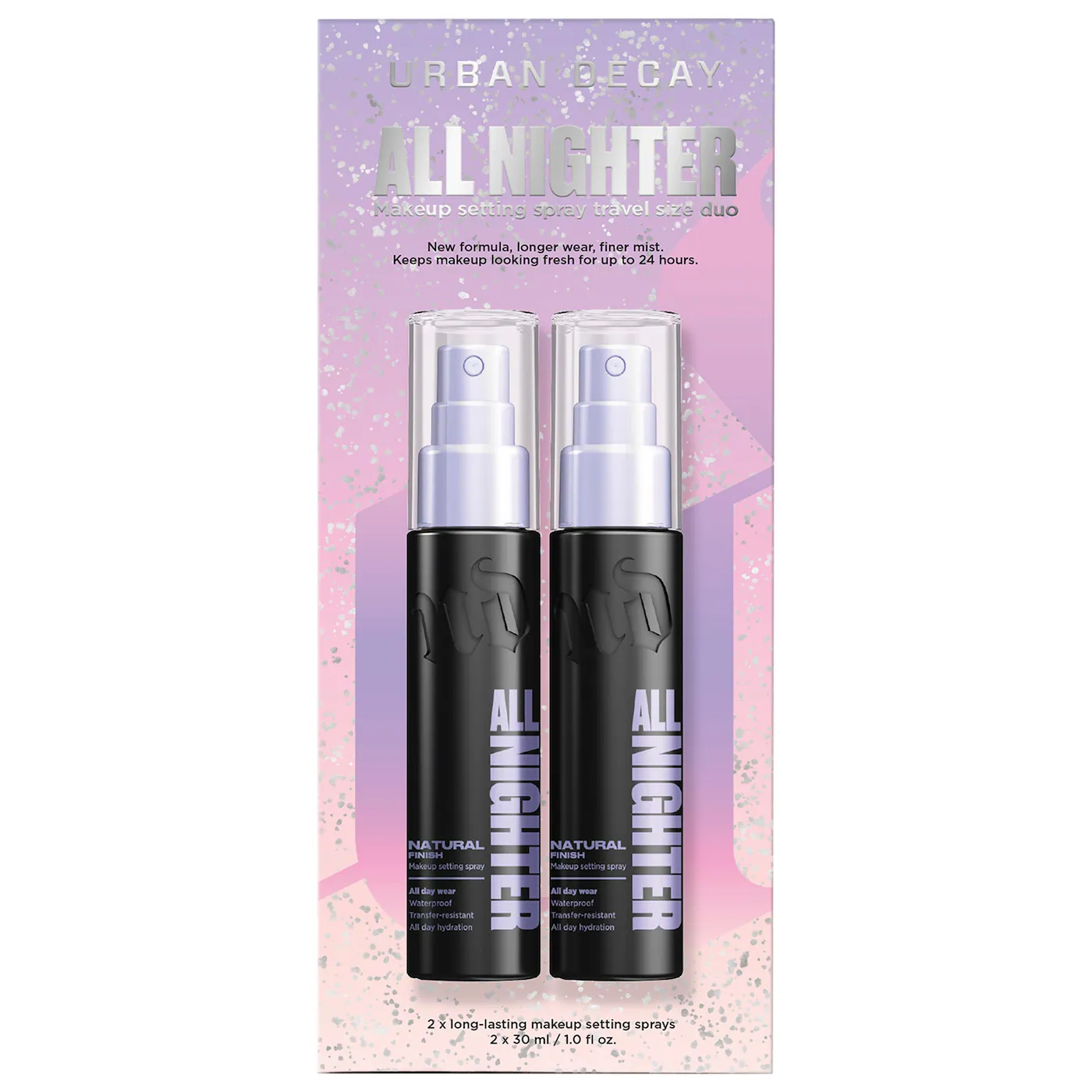 Urban Decay  Mini All Nighter Setting Spray Duo Set