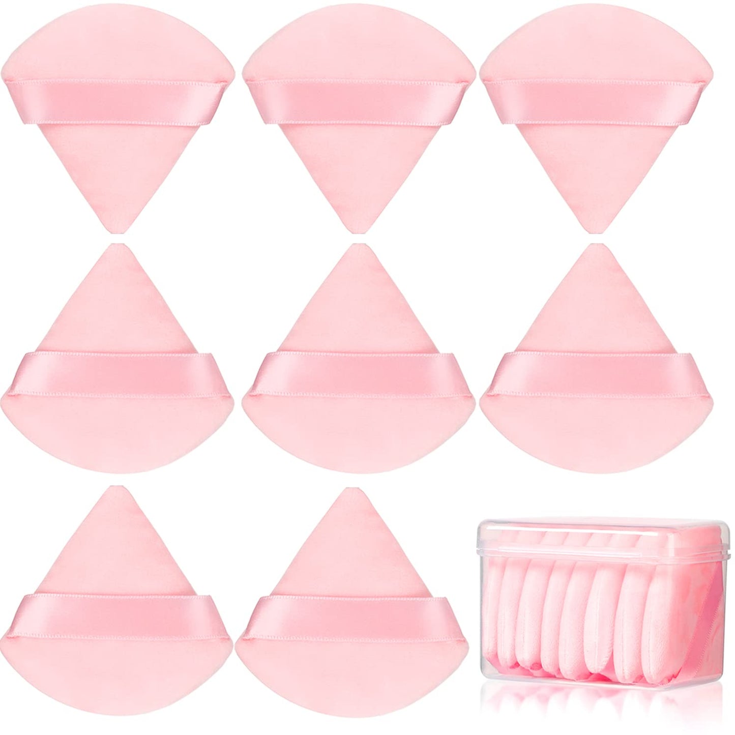 8 Pcs Cotton Powder Puff