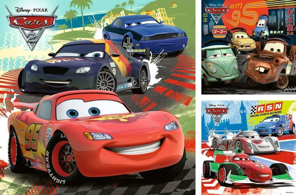 Disney Cars: Worldwide Racing Fun Puzzle