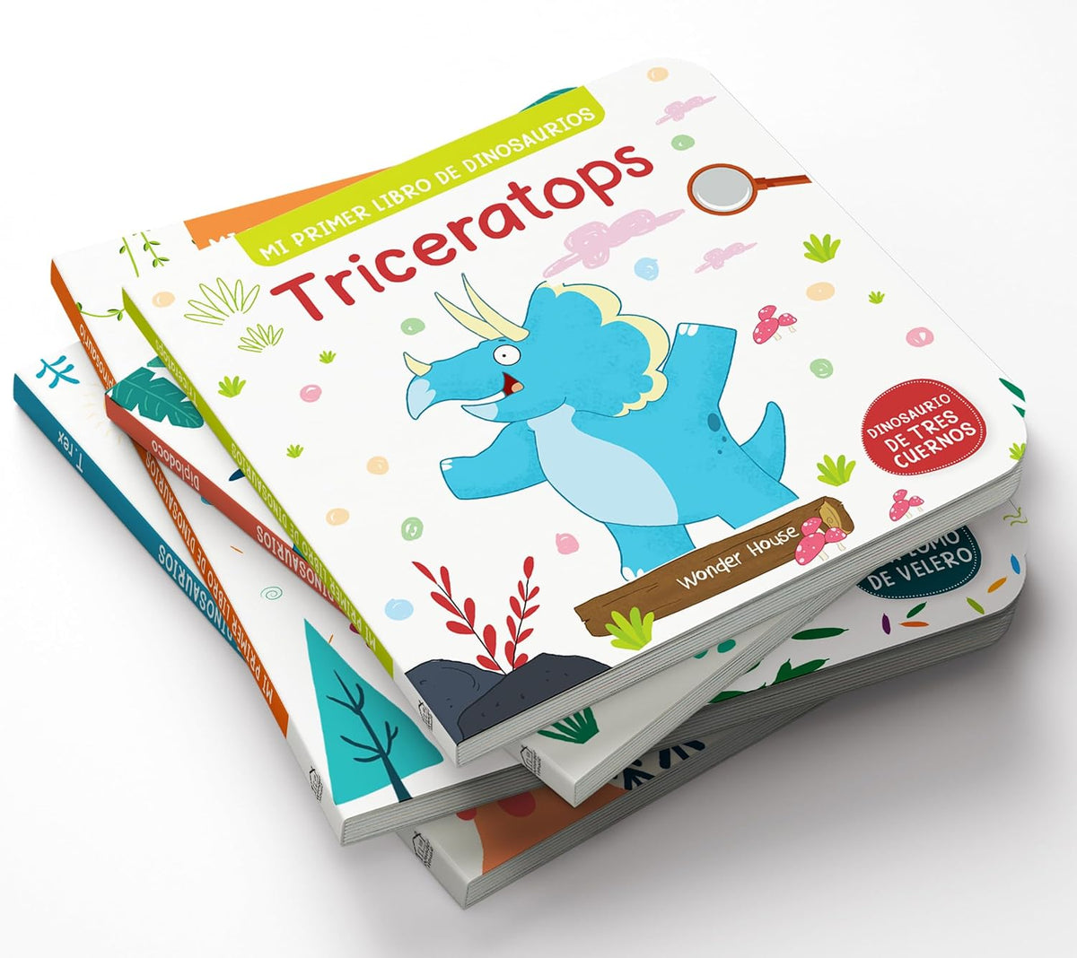 My First Dino Board Book Boxed Set- Mis Primeros Libros de Dinosaurios