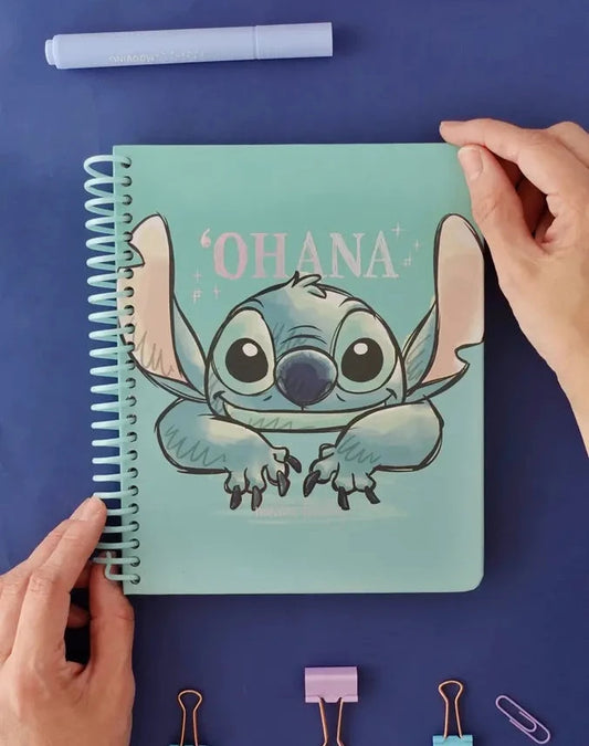 Libreta de Stitch Tamaño 1/2 Oficio